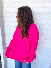 Load image into Gallery viewer, Basic Love Fuchsia Hoodie