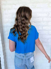 Load image into Gallery viewer, Simple Joy Royal Blue Top