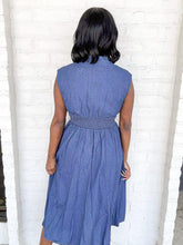 Load image into Gallery viewer, Effort To Create Denim Dress