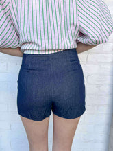 Load image into Gallery viewer, Play That Song High Waisted Denim Skort