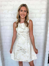 Load image into Gallery viewer, Beautiful You Bow Champagne Dress