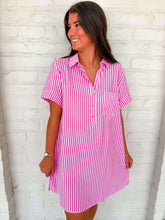 Load image into Gallery viewer, Porch Light On Pink Dress
