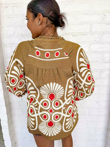 Walking Away Mocha Mix Top