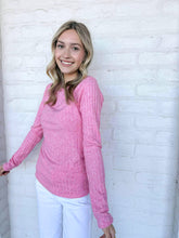 Load image into Gallery viewer, Even Then Fuchsia Top