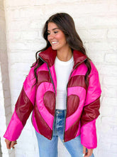 Load image into Gallery viewer, Hearts Eyes Hot Pink Jacket