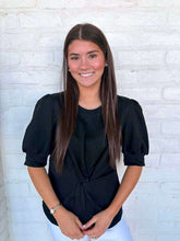 Load image into Gallery viewer, Stay Tuned Black Top