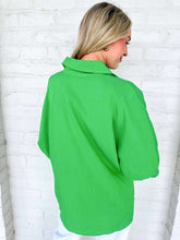 Load image into Gallery viewer, Easy For The Road Green Top