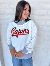 Load image into Gallery viewer, Cajuns Mock Neck Sweatshirt