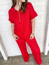 Load image into Gallery viewer, Eyes On You Ruby Pant Set