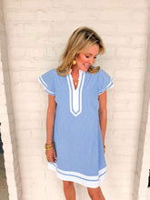 Load image into Gallery viewer, THML Waves Of The Sea Blue Dress