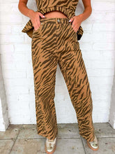 Load image into Gallery viewer, Eye Of The Tiger Brown Pants