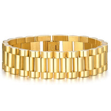 Load image into Gallery viewer, A-Stainless Steel Watch Chain Bracelet