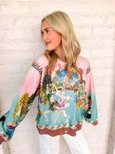 Load image into Gallery viewer, Queen Of Sparkles Multi Nutcracker Ballet Scene Cardigan ￼
