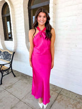 Load image into Gallery viewer, Sweet Like You Magenta Midi Dress