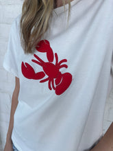 Load image into Gallery viewer, Catch The Best White Crawfish Tee