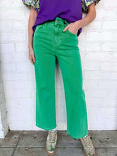 Load image into Gallery viewer, Days Ahead Green Denim Jean