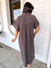 Load image into Gallery viewer, The Kennedy Brown Dress
