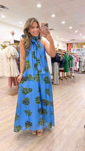 Load image into Gallery viewer, Across The Coast Blue Dress