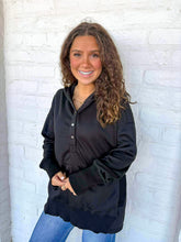 Load image into Gallery viewer, Basic Love Black Hoodie