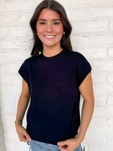 Load image into Gallery viewer, Ask Me Anything Black Top