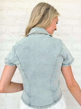 Load image into Gallery viewer, Saddle Up Light Denim Denim Shirt