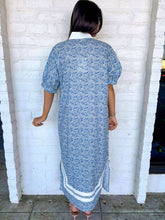 Load image into Gallery viewer, Vibe For The Day Blue Dress