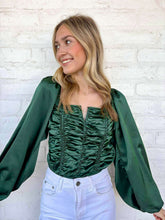 Load image into Gallery viewer, Made For Now Green Bodysuit