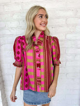 Load image into Gallery viewer, Blissful Day Plum Top