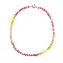 Load image into Gallery viewer, Stacy-C Natural Stone Pink Mix Necklace