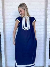 Load image into Gallery viewer, Forever Young Navy Dress
