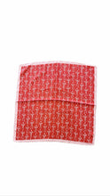 Load image into Gallery viewer, Bow And Heart Silk Bandana Scarf