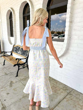 Load image into Gallery viewer, Light The Way Blue Midi Dress