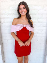 Load image into Gallery viewer, Casually Met You Red Dress
