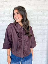 Load image into Gallery viewer, The Weekend Mood Brown Top