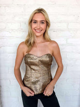 Load image into Gallery viewer, Glowing Sweetheart Gold Top