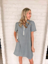 Load image into Gallery viewer, Wait For Me Navy Dress