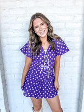 Load image into Gallery viewer, Spot On Purple Top