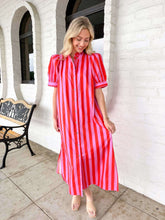 Load image into Gallery viewer, New Start Pink Stripe Dress