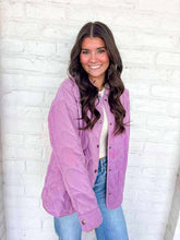Load image into Gallery viewer, Need More Love Purple Jacket
