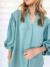 Load image into Gallery viewer, Anything And Everything Emerald Top