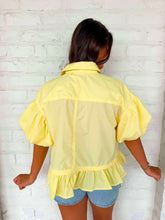Load image into Gallery viewer, Sunshine Always Yellow Top