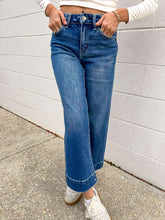 Load image into Gallery viewer, Let It Rain High Rise Crop Wide Trouser