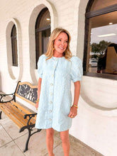 Load image into Gallery viewer, Elegant Gaze Blue Dress