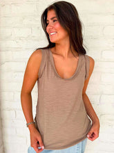 Load image into Gallery viewer, Coffee Run Ash Mocha Tank