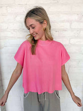 Load image into Gallery viewer, Here When Needed Dark Pink Top