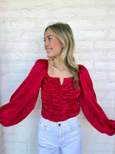 Load image into Gallery viewer, Made For Now Red Bodysuit