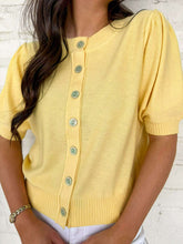 Load image into Gallery viewer, See You Later Yellow Top