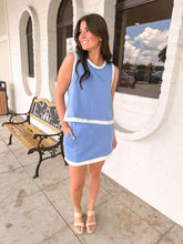 Load image into Gallery viewer, Little Bit Of Love Blue Skort Set