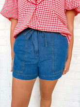 Load image into Gallery viewer, Over The Edge Medium Blue Shorts