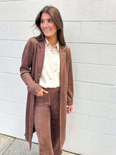 Load image into Gallery viewer, Tell Me More Brown Coat